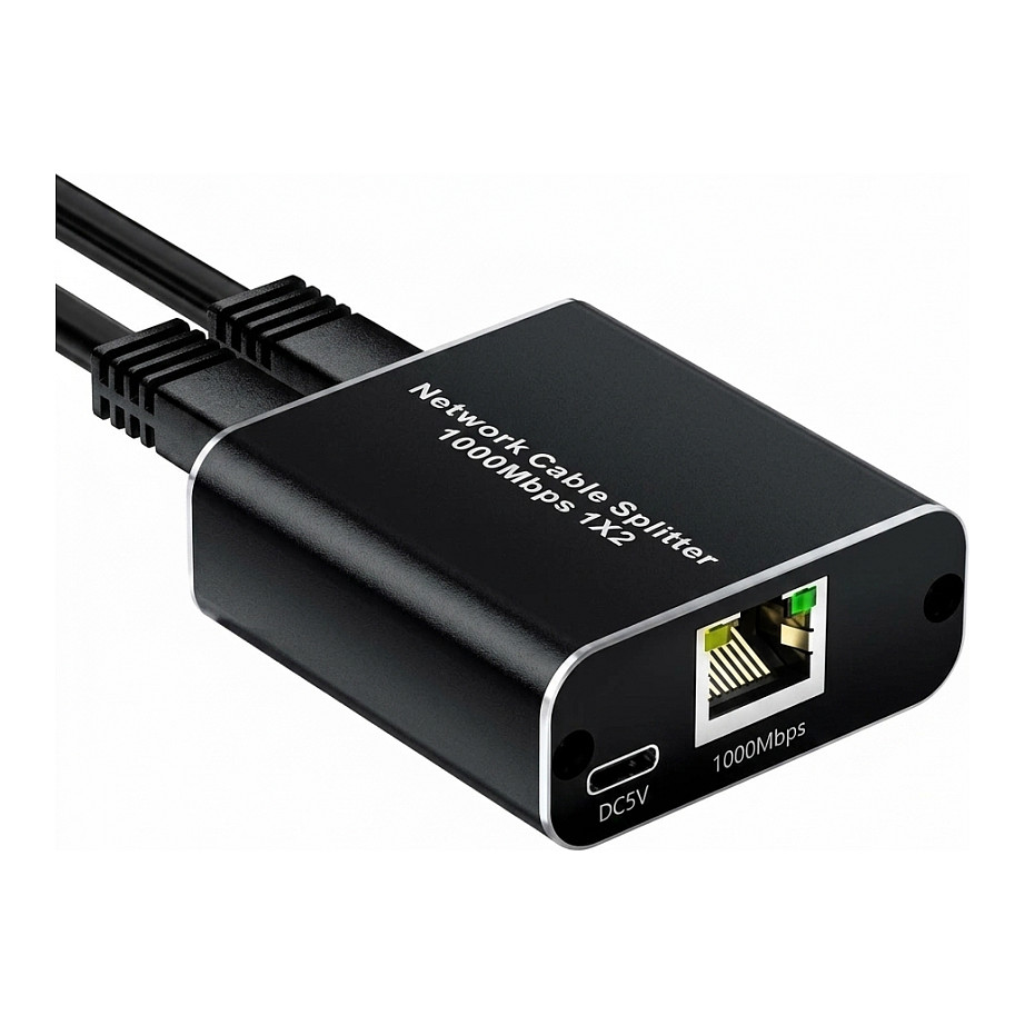Allnet network splitter/switch 3 Port • 3x 1GbE • Lüfterlos • ALL-NS1003