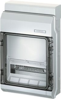 HENSEL Automatengehäuse Aufputz 1x12TE Kunststoff KV 9220 IP65 295x458x129mm ET93mm