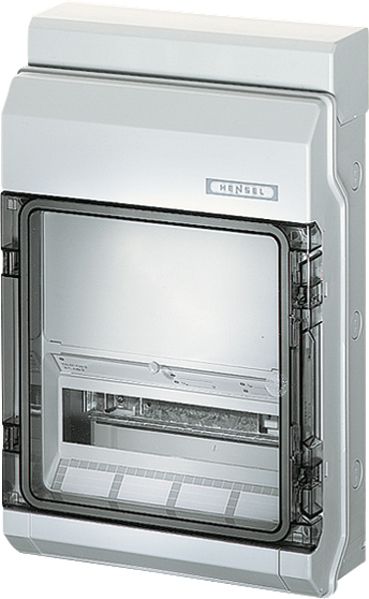 Hensel HENSEL Automatengehäuse Aufputz 1x12TE Kunststoff KV 9220 IP65 295x458x129mm ET93mm