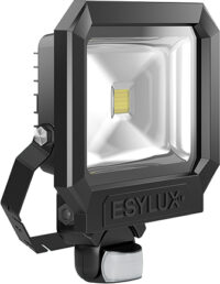ESYLUX LED-Strahler schwarz SUNAFLTR5400850MDBK
