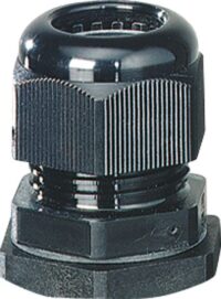 HENSEL Kabelverschraubung M25 PA schwarz 8mm ASS 25 IP67 ger Mit Zugentlastung unbeh