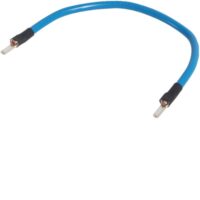 HAGER Verdrahtungsbrücke 1ph 250mm 10qmm K67A 50A Stift isol bl