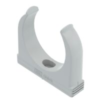 BETTERMANN Rohrschelle Ø43-61,5mm Kunststoff grau Quick 2955 M63 anreihb Schraubl