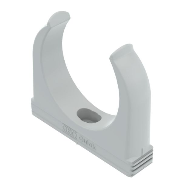 OBO Bettermann BETTERMANN Rohrschelle Ø43-61,5mm Kunststoff grau Quick 2955 M63 anreihb Schraubl