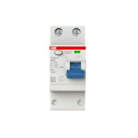ABB FI-Schutzschalter A 2-polig 400V 40A 2TE FX202 A-40/0.03 0,03A Reiheneinbaugerät 10kA
