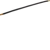 HAGER Verdrahtungsbrücke 1ph 250mm 6qmm K67E 32A Stift isol schwarz