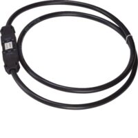 HAGER Systemverbindung 3p H05VV-F 2,5qmm GKWAD03015 L1500mm schwarz