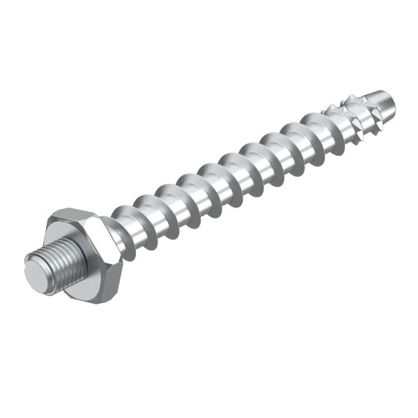 OBO Bettermann BETTERMANN Betonschraube Ø6x55mm ST g/vz MMS+ ST 6x55 Außensechsk Bohrloch: 5mm