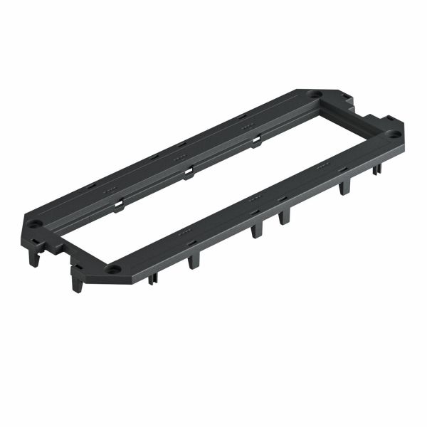OBO Bettermann BETTERMANN Abdeckplatte PA 208mm schwarz RM45 UT4 P4