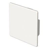 BETTERMANN Endstück LF-K 60x60mm li/re WDK HE60060RW Kunststoff reinweiß RAL9010 unbeh