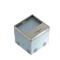 BETTERMANN Geräteeinsatz VA quadrat 1-fach UDHOME2 GV15V mit Belagaussp 15mm