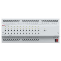 Multifunktionsaktor 24-fach 16A - Schalten/Jalousien/Heizung - KNX Secure