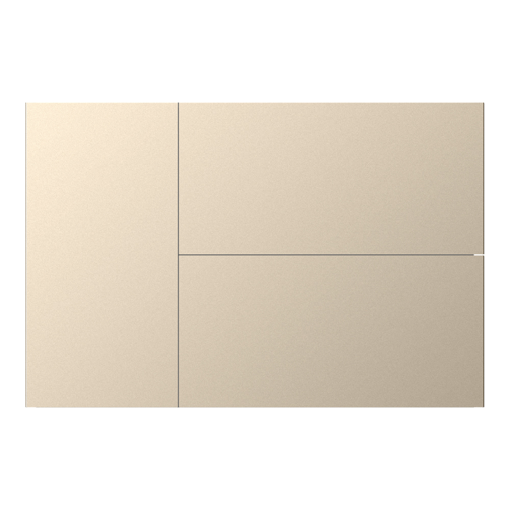 GVS WALTZ Wippenset Champagner für Touch+ Pad  Basis, Alumimium Champagner -