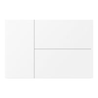WALTZ Wippenset Weiss für Touch+ Pad  Basis, Alumimium Silber - 88189480