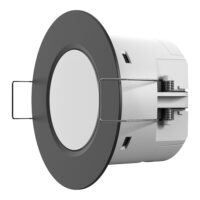 Hochfrequenz-Präsenzmelder Schwarz mit weissem Sensor CSBPM-04/00.1.01 (KNX