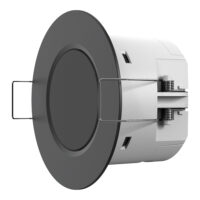 Hochfrequenz-Präsenzmelder Schwarz ohne Helligkeitssensor CSBPM-04/00.2.01 (KNX