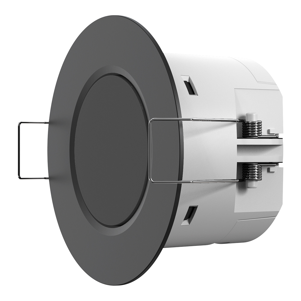 GVS Hochfrequenz-Präsenzmelder Schwarz ohne Helligkeitssensor CSBPM-04/00.2.01 (KNX