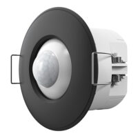 PIR-Präsenzmelder CSBP-04/00.1.01 Schwarz mit weissem Sensor (KNX secure)