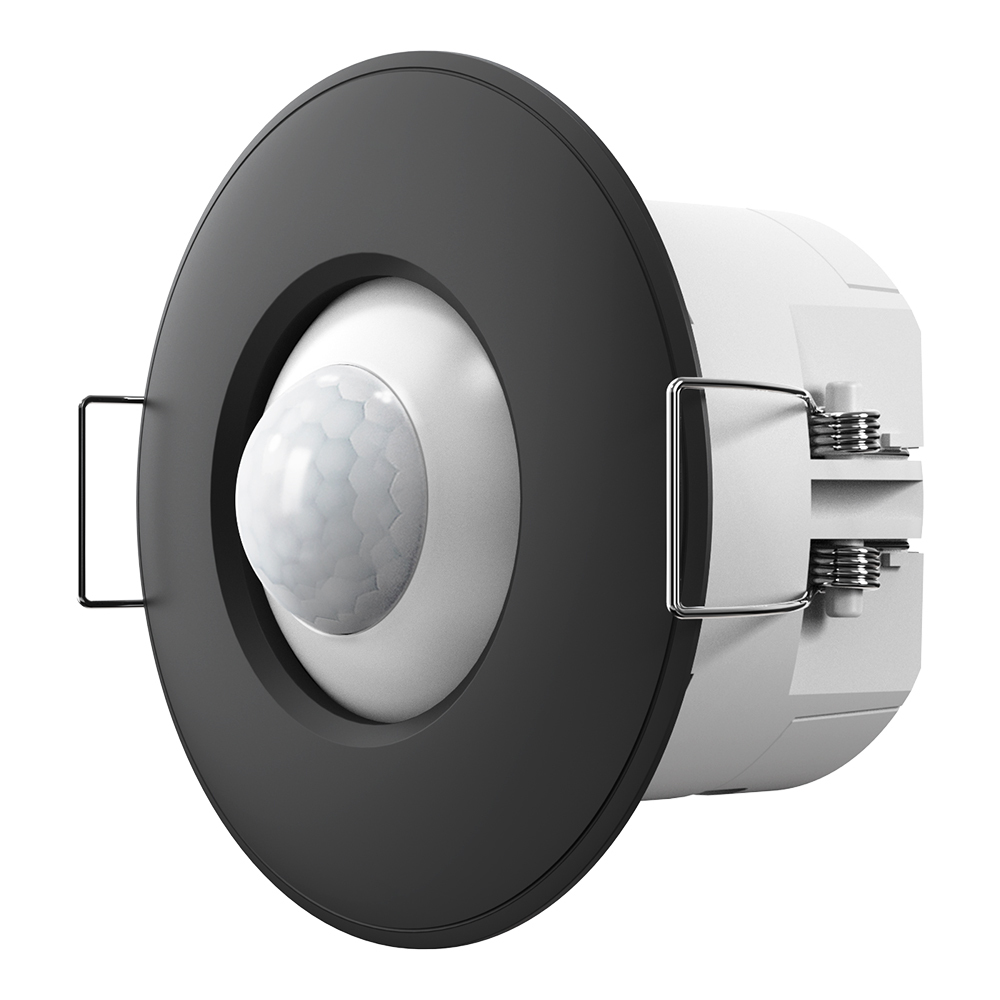 GVS PIR-Präsenzmelder CSBP-04/00.1.01 Schwarz mit weissem Sensor (KNX secure)