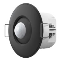 PIR-Präsenzmelder CSBP-04/00.2.01 Schwarz ohne Heligkeitssensor (KNX
