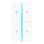 Tastenfeld für Erweiterungsbasis Smart Touch S7 Echtglas Weiss 503051316