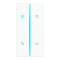 Tastenfeld für Erweiterungsbasis Smart Touch S7 Echtglas Weiss 503051316