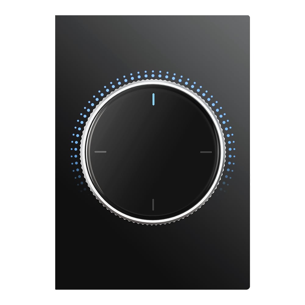 GVS Drehregler-Modul Erweiterung für Smart Touch S7 Schwarz CHRB-04/S7.1.11