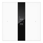 Tastsensor mit Display S-Serie 1-fach weiß Normalglas (KNX Secure) CHPBD-02/12.1.10