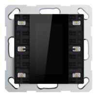 Multifunktions-Tastsensor mit Display ADVANCE PRO 1-/3-fach schwarz (KNX Secure)