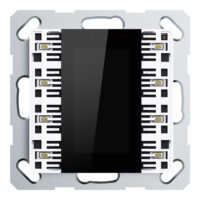 Multifunktions-Tastsensor mit Display ADVANCE PRO 2-/4-fach weiß mit schwazem Display