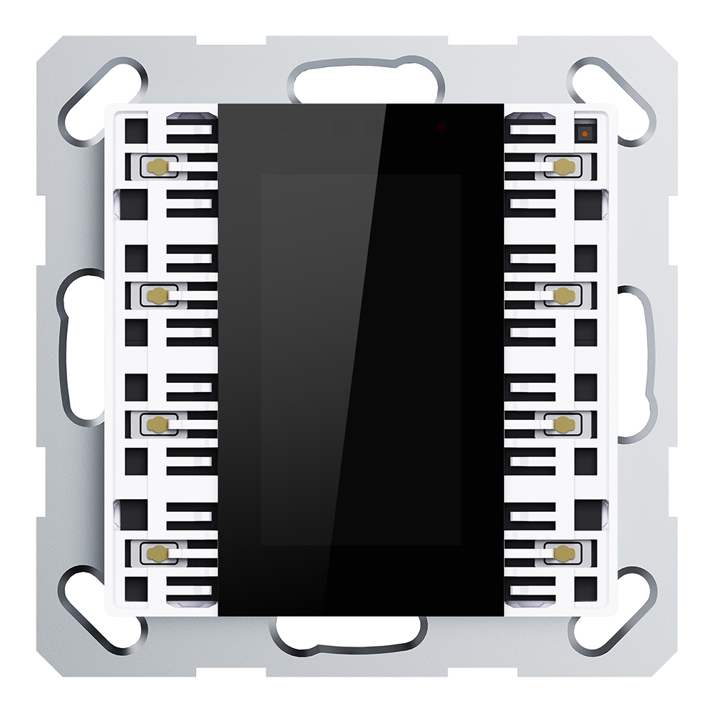 GVS Multifunktions-Tastsensor mit Display ADVANCE PRO 2-/4-fach weiß mit schwazem Display