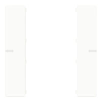 Wippenset 1-fach weiß glänzend zu Tastsensor ADVANCE PRO 1-/3-fach (CHPBD-06/5x)