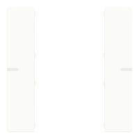 Wippenset 1-fach weiß matt zu Tastsensor ADVANCE PRO 1-/3-fach (CHPBD-06/5x)