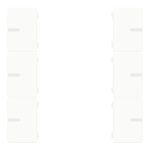 Wippenset 3-fach weiß glänzend zu Tastsensor ADVANCE PRO 1-/3-fach (CHPBD-06/5x)
