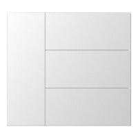 WALTZ Wippenset für Tastsensor+ Aluminium sil 4-fach - CHKA-08/W.2.22 bei Gravur Text/Icon