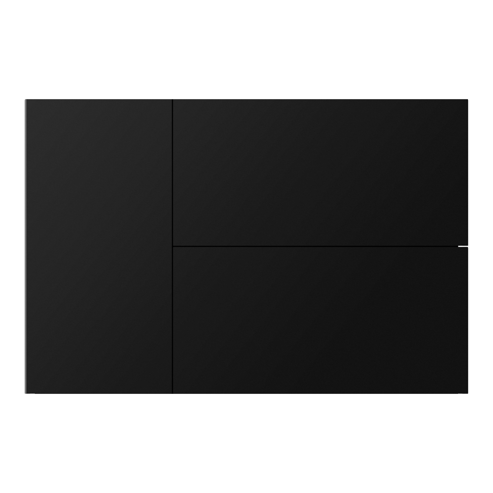 GVS WALTZ Wippenset Schwarz für Touch+ Pad  CHTKA-06/W.2.21 bei Gravur Text/Icon