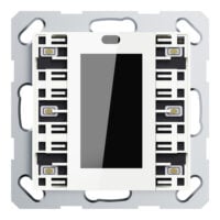 Multifunktions-Tastsensor mit Display ADVANCE PRO 1-/3-fach weiß mit weissem Display