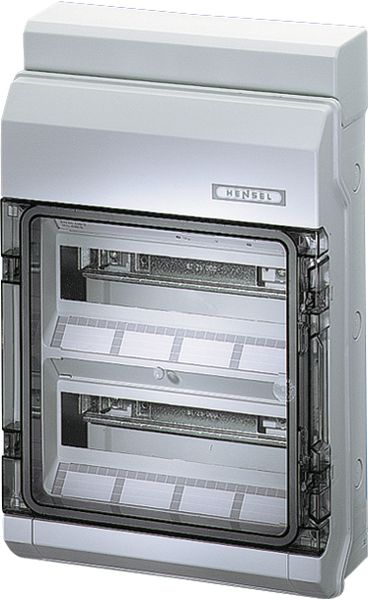 Hensel HENSEL Automatengehäuse Aufputz 2x12TE Kunststoff KV 9224 IP65 295x458x129mm ET93mm