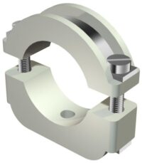 BETTERMANN Abstandsschelle 1-fach Ø24mm Kunststoff 3021 LGR geschl hfr
