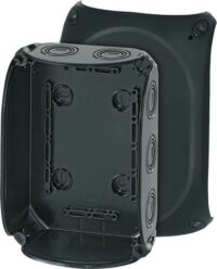 HENSEL Abzweigdose IP66/IP67/IP69 Kunststoff KF 1000 B 180x130x77mm rechteck hfr