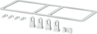 HENSEL Wanddichtung Kunststoff RAL7035 Mi WD 2