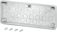 HENSEL Einführungsflansch Kunststoff 300x100mm Mi FM 20 Kabelverschr unbeh Vorpräg