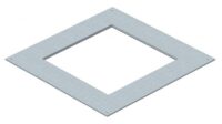 BETTERMANN Montagedeckel ST rechteck 4mm DUG 350-3 9 trocken 383x383mm