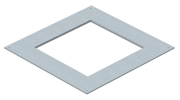 OBO Bettermann BETTERMANN Montagedeckel ST rechteck 4mm DUG 350-3 9 trocken 383x383mm