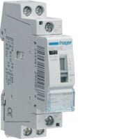 HAGER Installationsschütz 16A 230V/AC 2S ERC216 230V/AC 1100W/AGL 570VA/LL 1TE