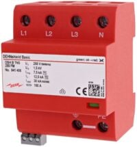 DEHN SE Kombi-Ableiter TS35 4-polig 400VAC DSH B TNS 255 FM 1,5kV Fernsign 4TE