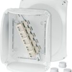 HENSEL Klemmenkasten 25qmm 5-fach Kunststoff Aufputz hfr DK 2525 G 255x205x112mm IP66
