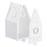 KAISER Gerätedose Unterputz 60x32x30mm Kunststoff IP2X 1048-00 rechteck Ausbrechöffnung