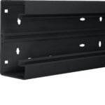 HAGER Geräteeinbaukanal Kunststoff 130x65mm BR6513019011 gra-schwarz unbeh
