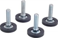 Gerätefüsse M10 x 51mm schalldämmend